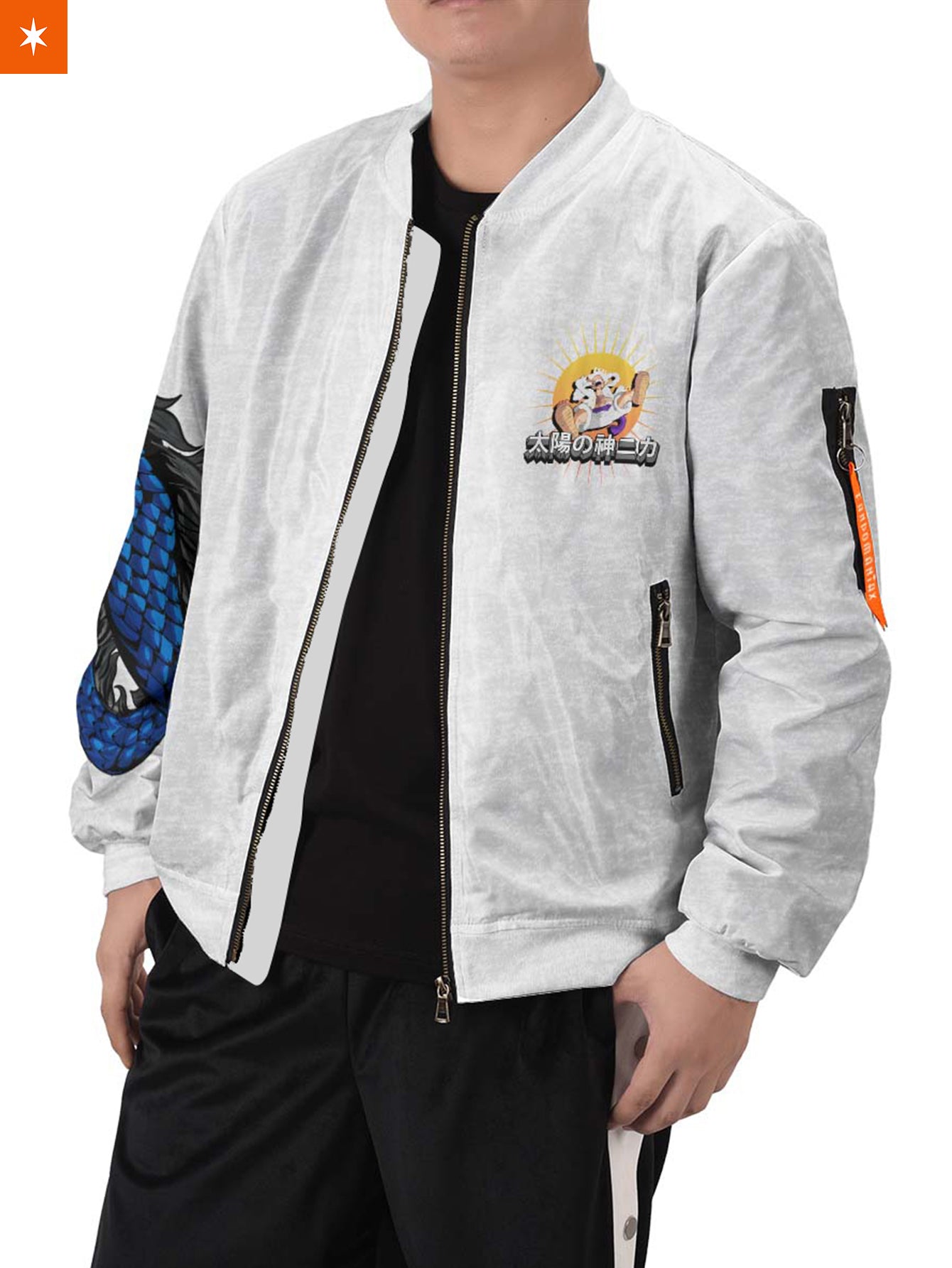 Fandomaniax - Nika Nika Luffy STwear Bomber Jacket