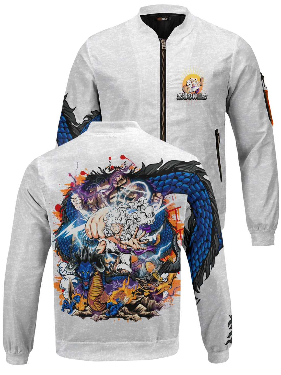 Fandomaniax - Nika Nika Luffy STwear Bomber Jacket