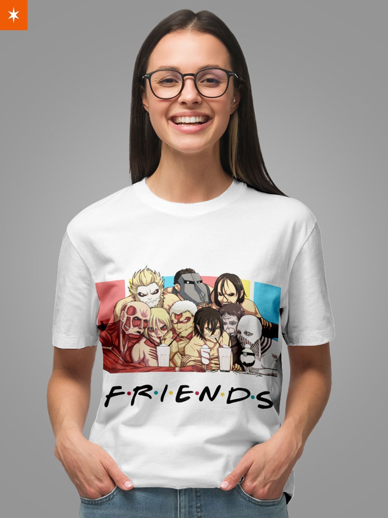 Fandomaniax - Nine Titans Friends Unisex T-Shirt