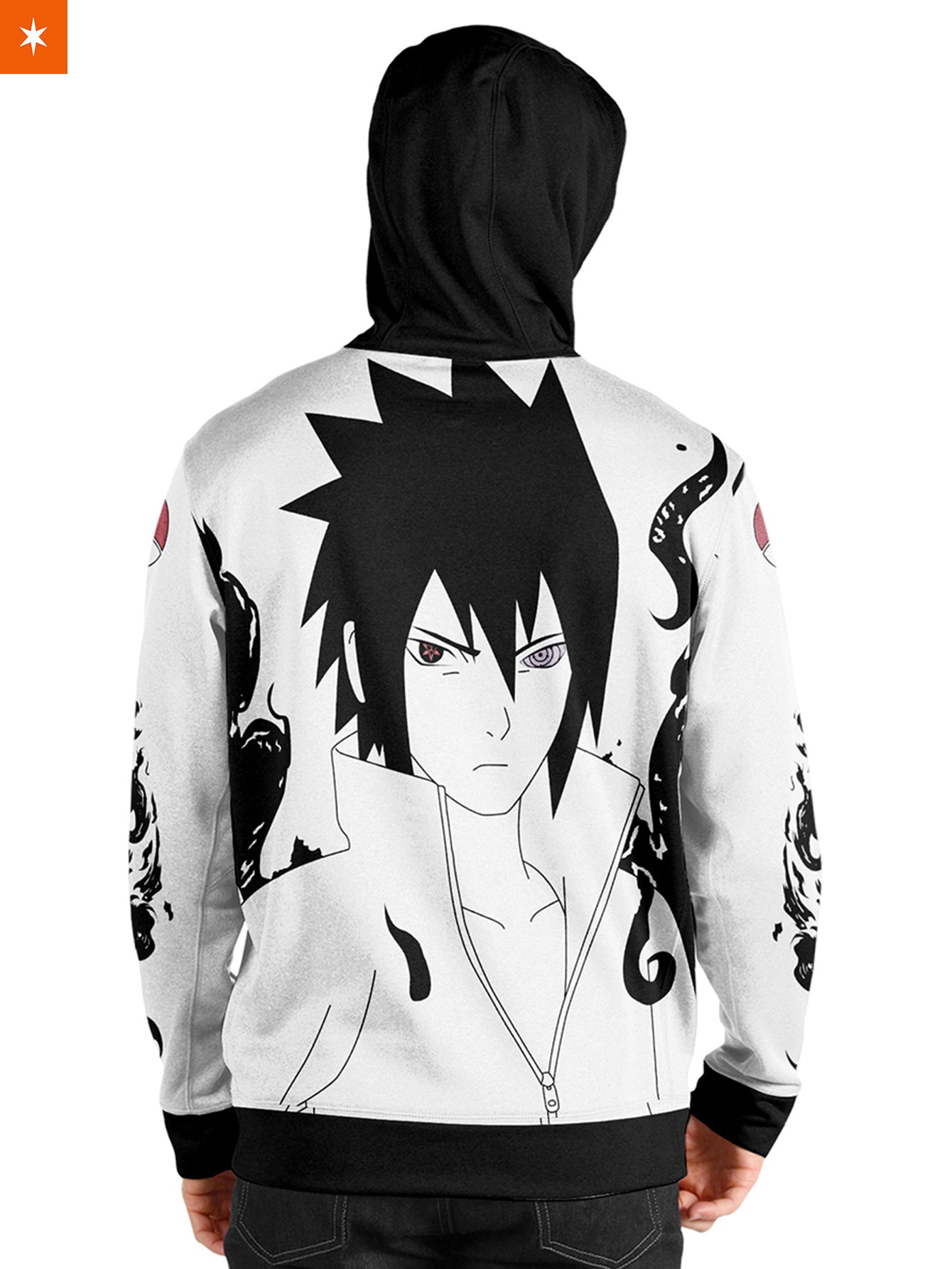 Fandomaniax - Ninja Sasuke Unisex Pullover Hoodie