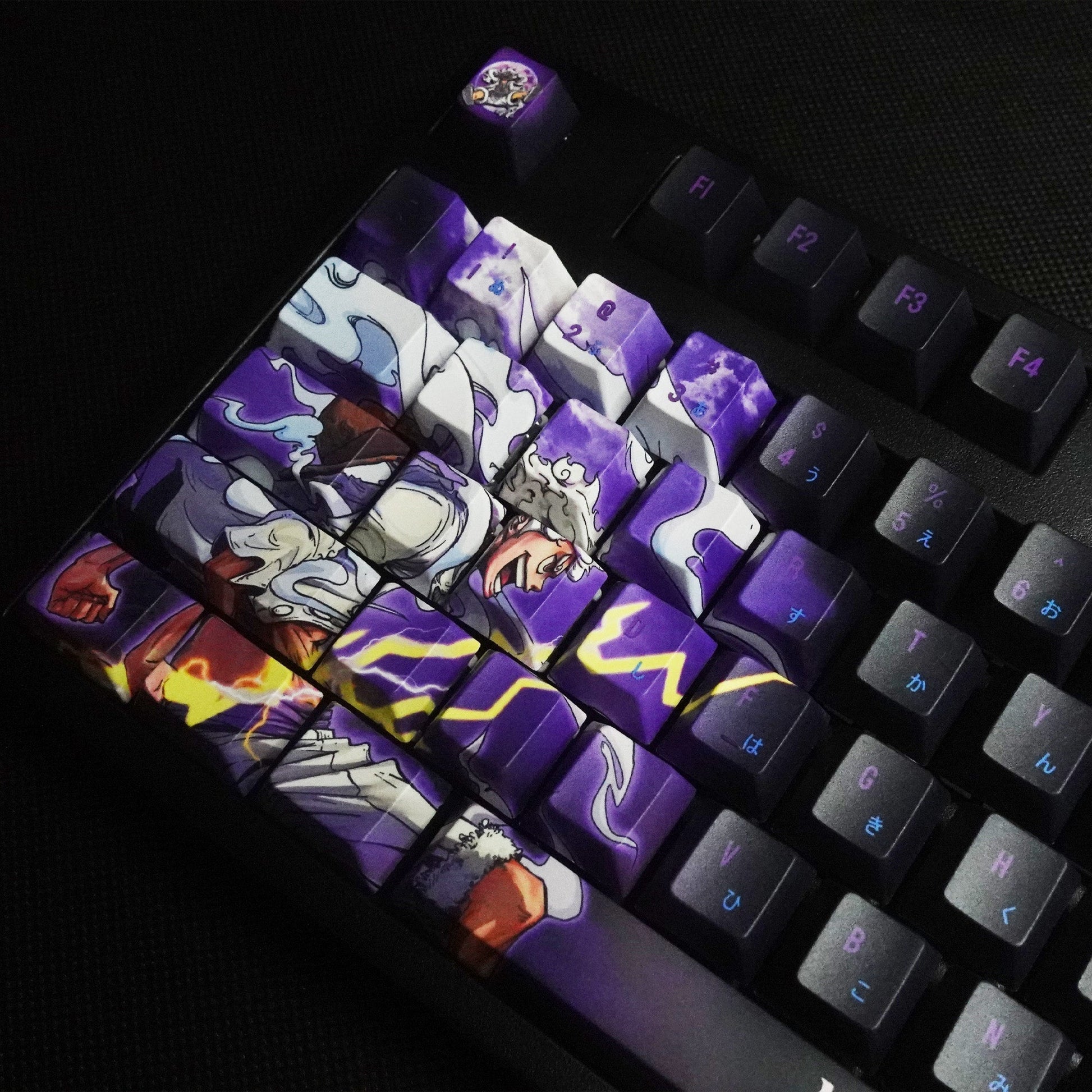 One Piece: Gear 5 Keycaps - Goblintechkeys