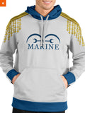 Fandomaniax - One Piece Marine Unisex Pullover Hoodie