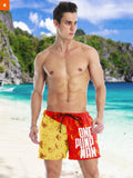 Fandomaniax - One Pump Man Beach Shorts