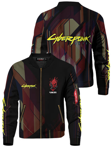 Fandomaniax - Oni Cyberpunk 2077 Bomber Jacket