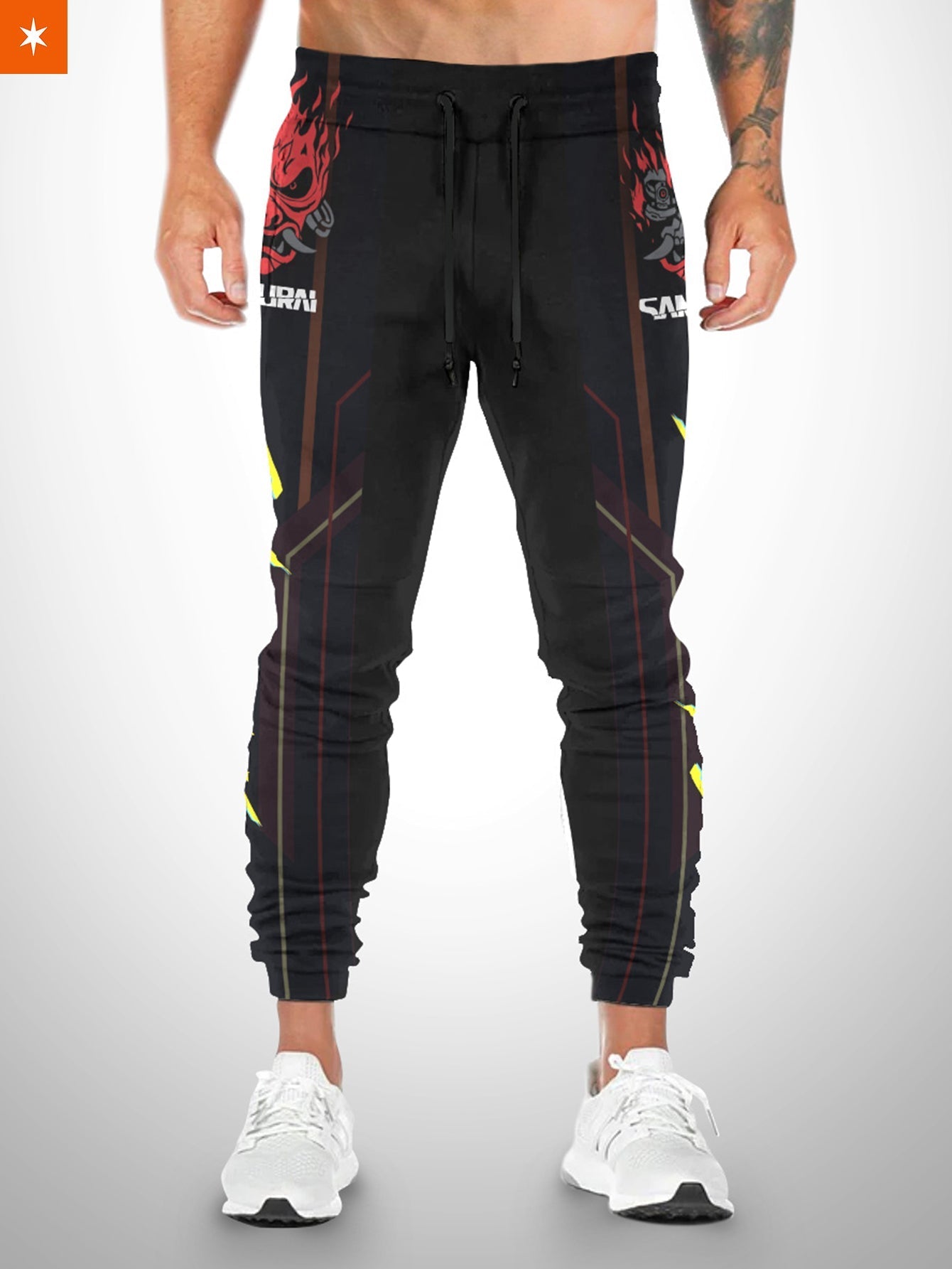 Fandomaniax - Oni Cyberpunk 2077 Jogger Pants