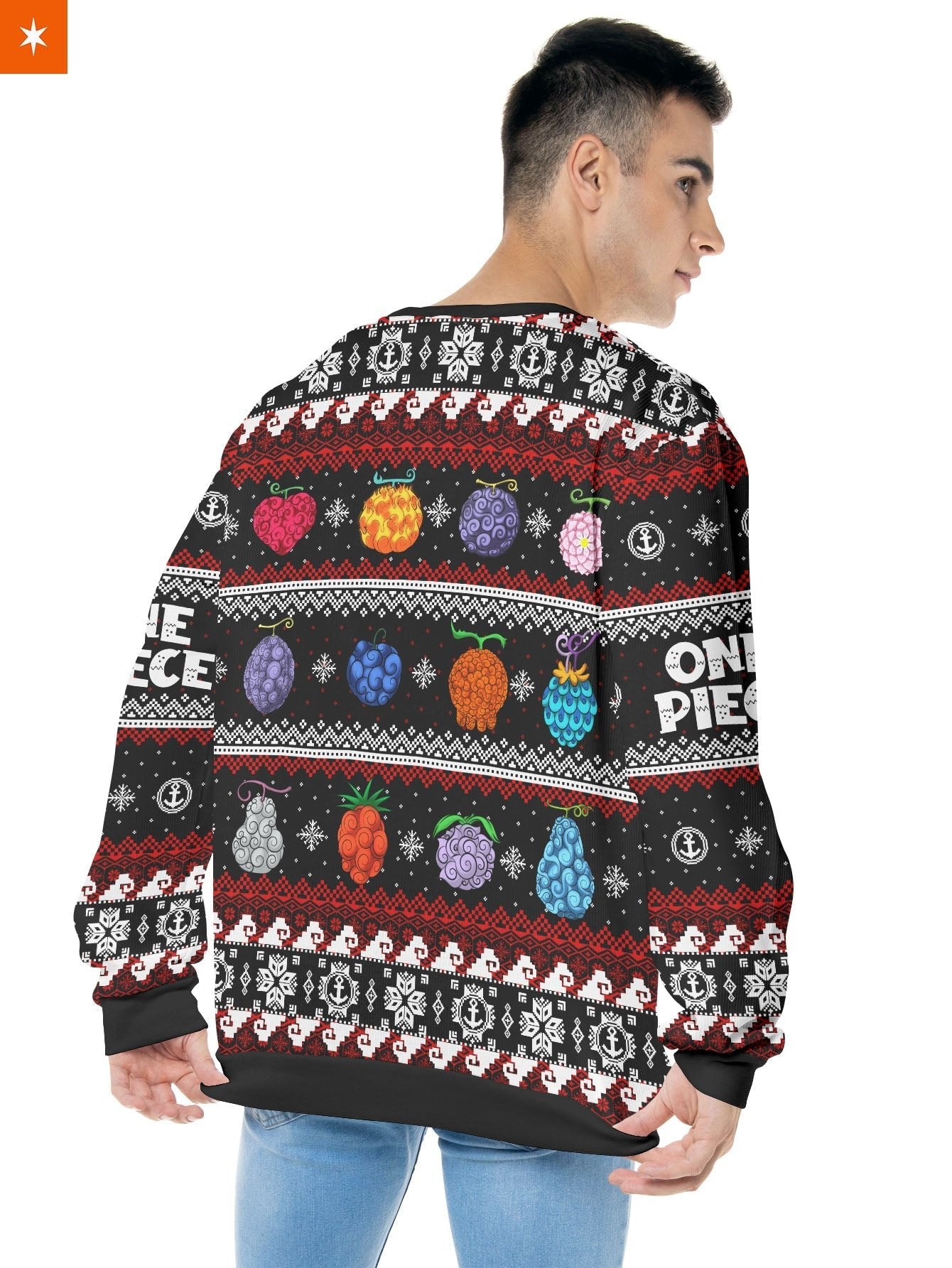 Fandomaniax - OP Devil Fruits Xmas Unisex Wool Sweater