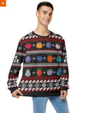 Fandomaniax - OP Devil Fruits Xmas Unisex Wool Sweater