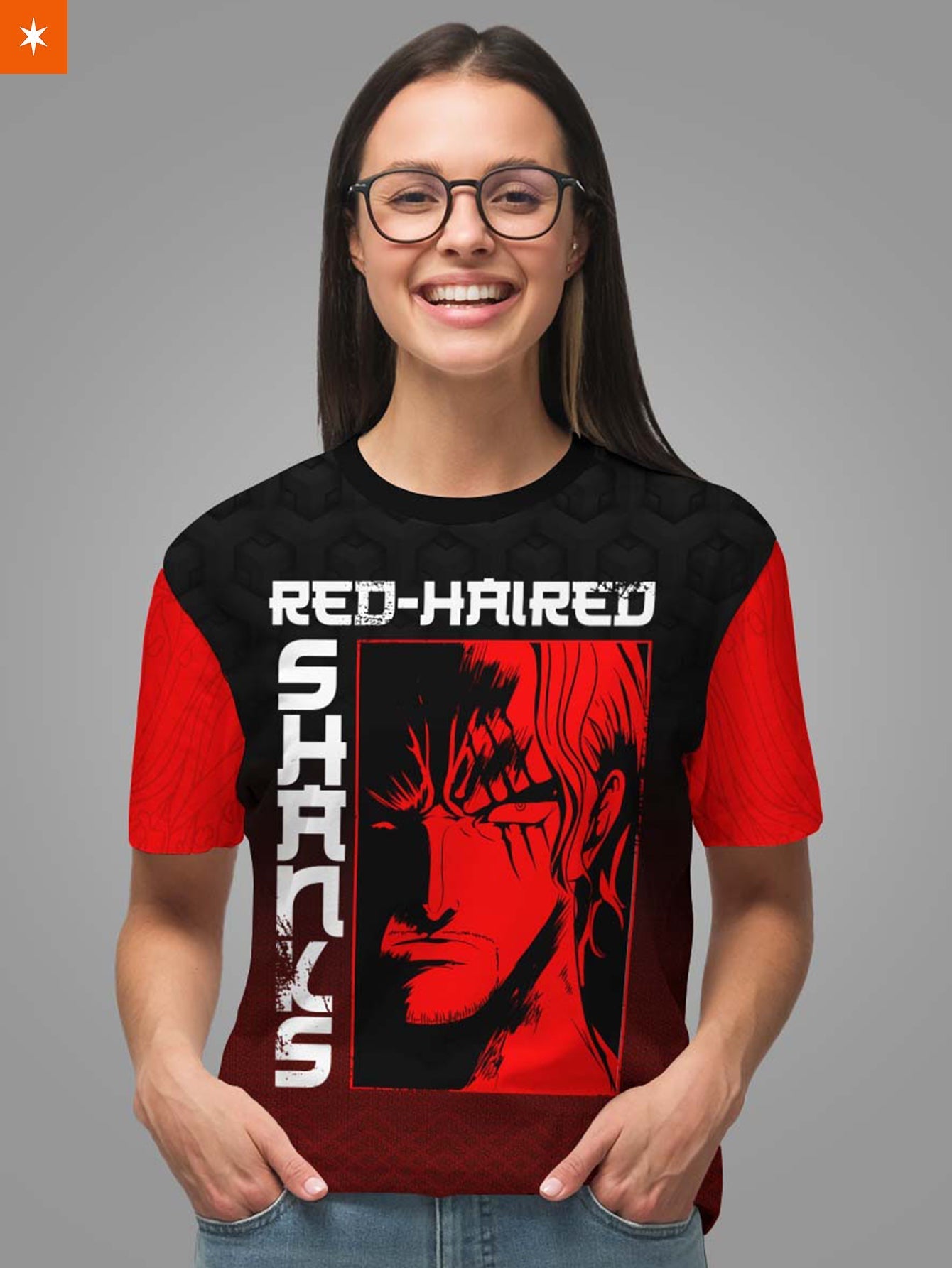 Fandomaniax - OP Grim Red hair Unisex T-Shirt