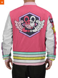 Fandomaniax - [Buy 1 Get 1 SALE] OP Red Pink Diva Bomber Jacket