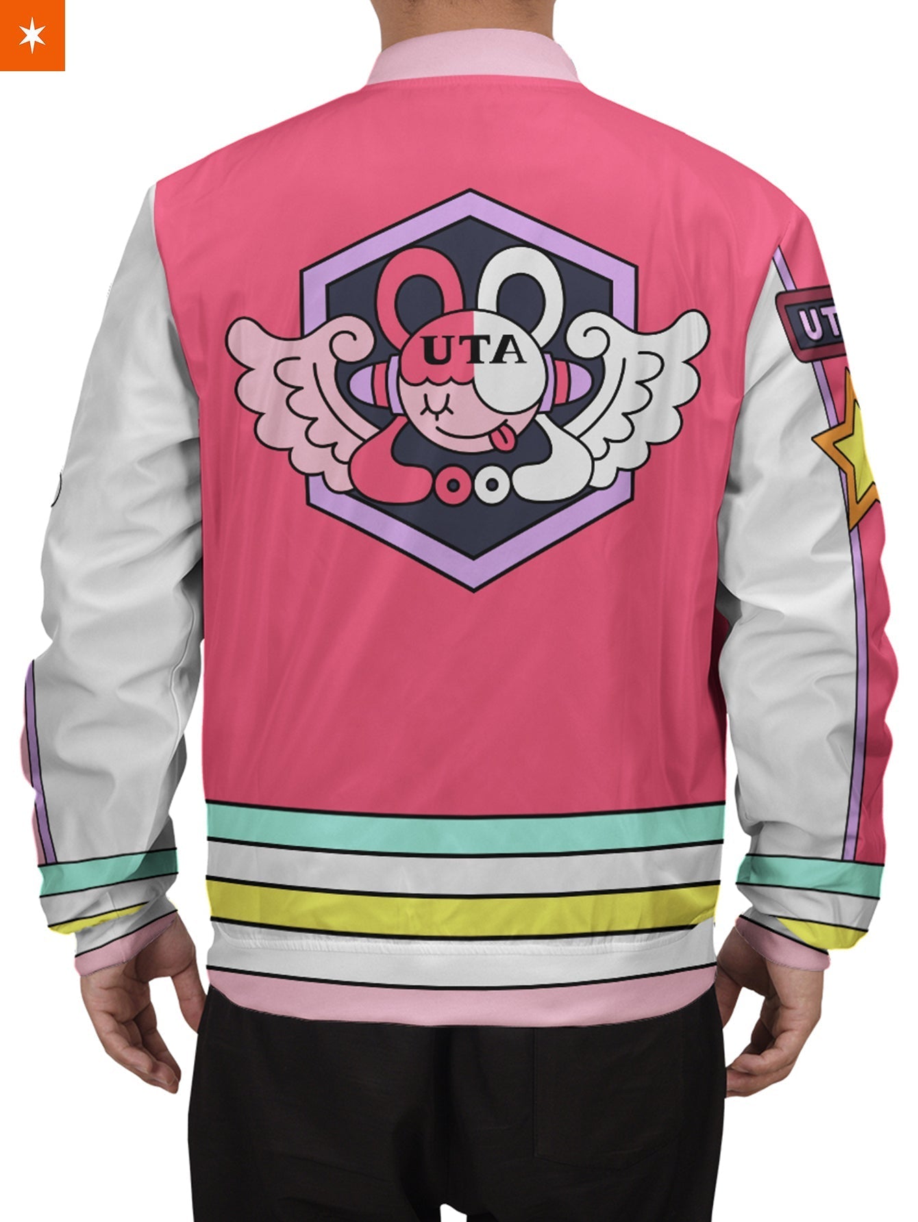 Fandomaniax - [Buy 1 Get 1 SALE] OP Red Pink Diva Bomber Jacket