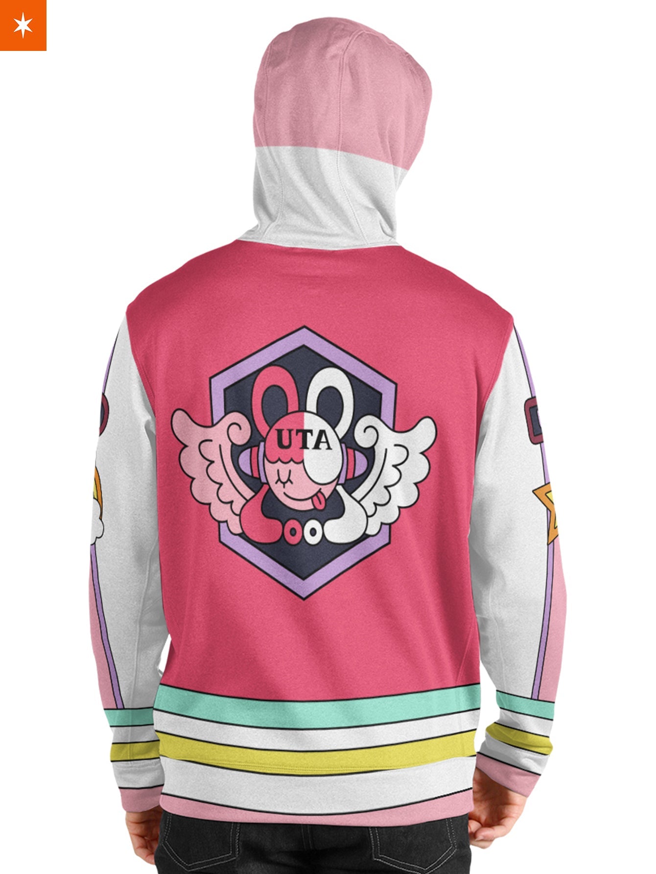 Fandomaniax - OP Red Pink Diva Unisex Pullover Hoodie