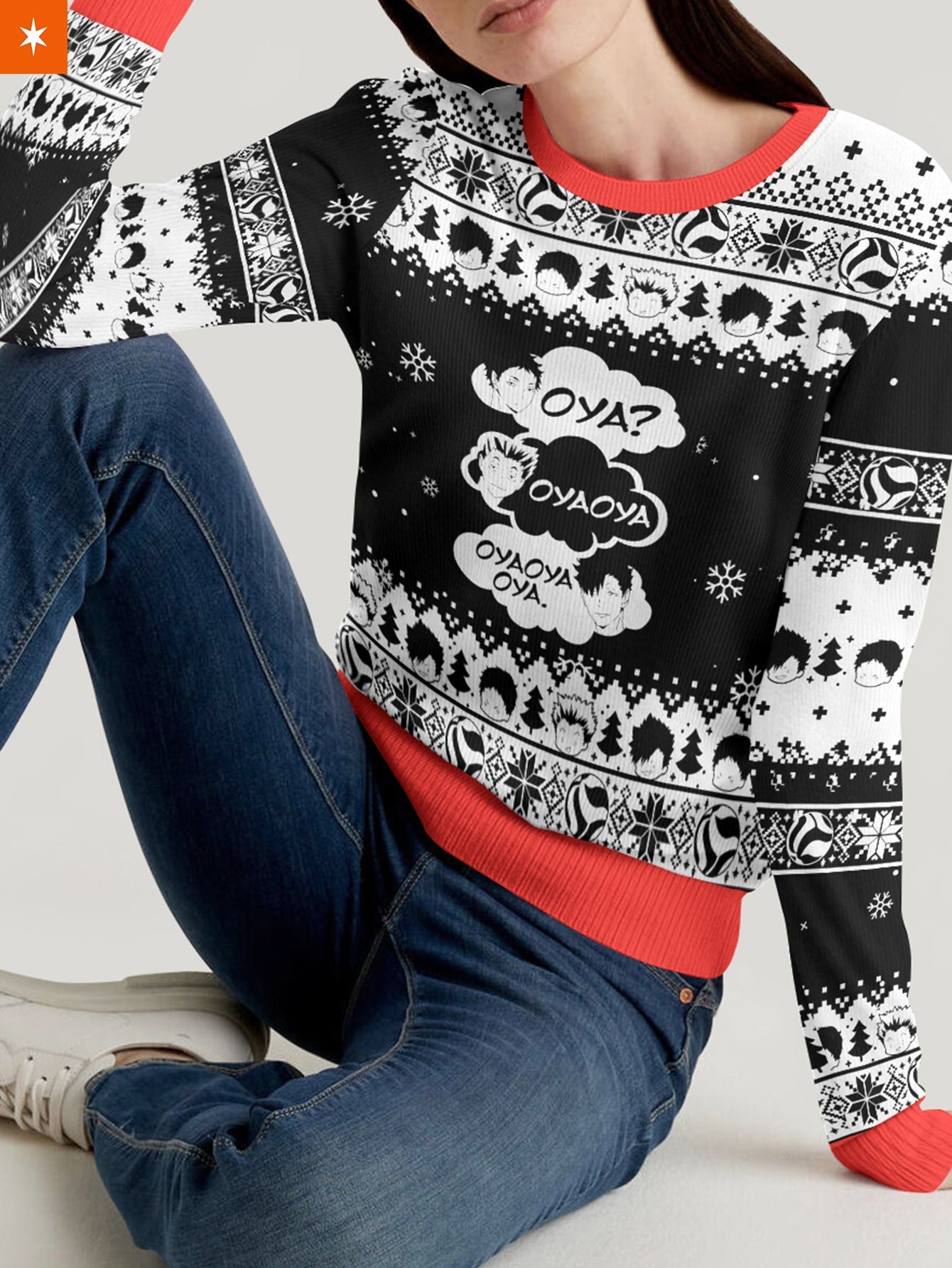 Fandomaniax - Oya Oya Oya Unisex Wool Sweater