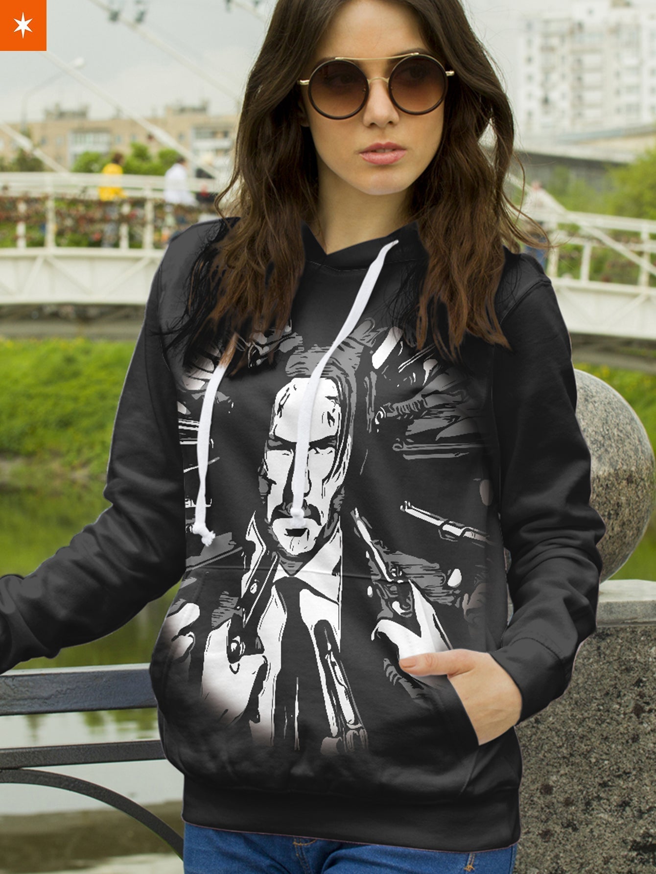 Fandomaniax - Parabellum Unisex Pullover Hoodie