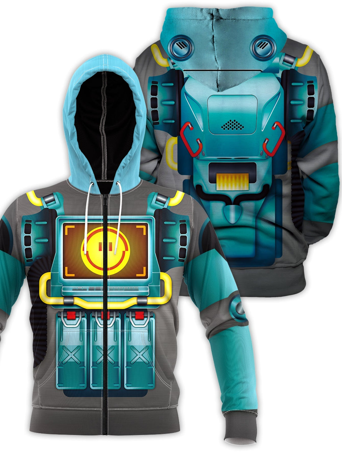 Fandomaniax - Pathfinder Unisex Zipped Hoodie