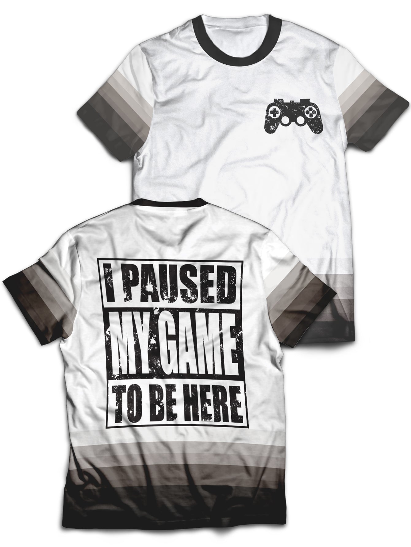 Fandomaniax - Paused Game Unisex T-Shirt