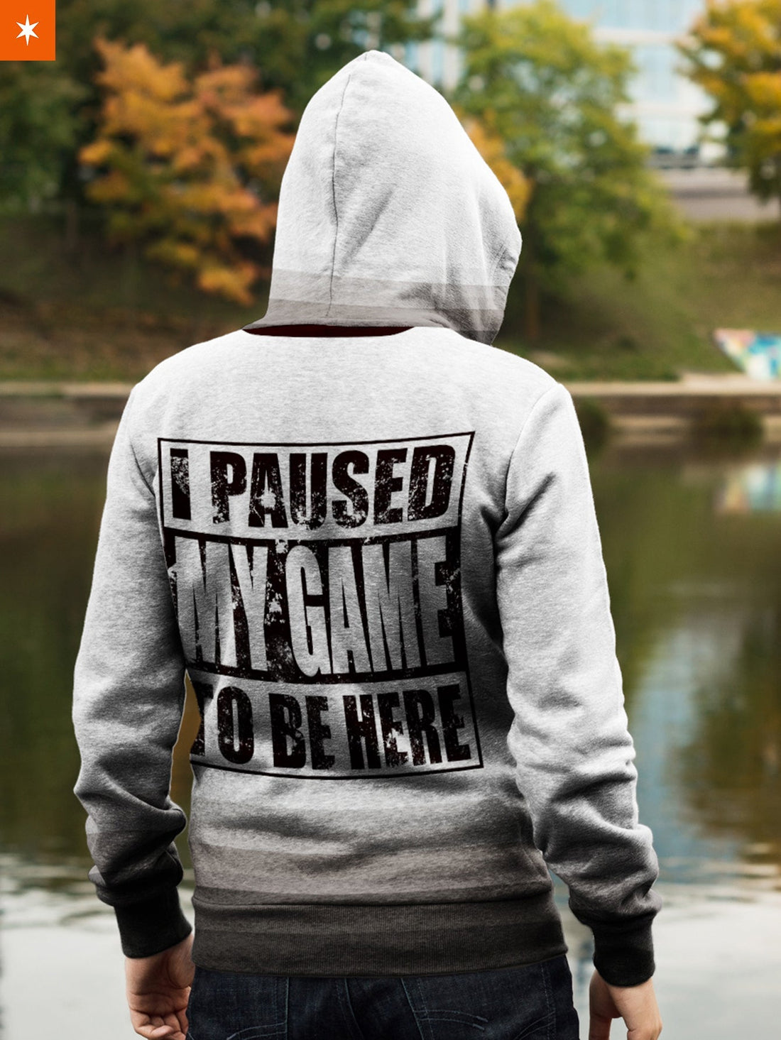 Fandomaniax - Paused Game Unisex Zipped Hoodie