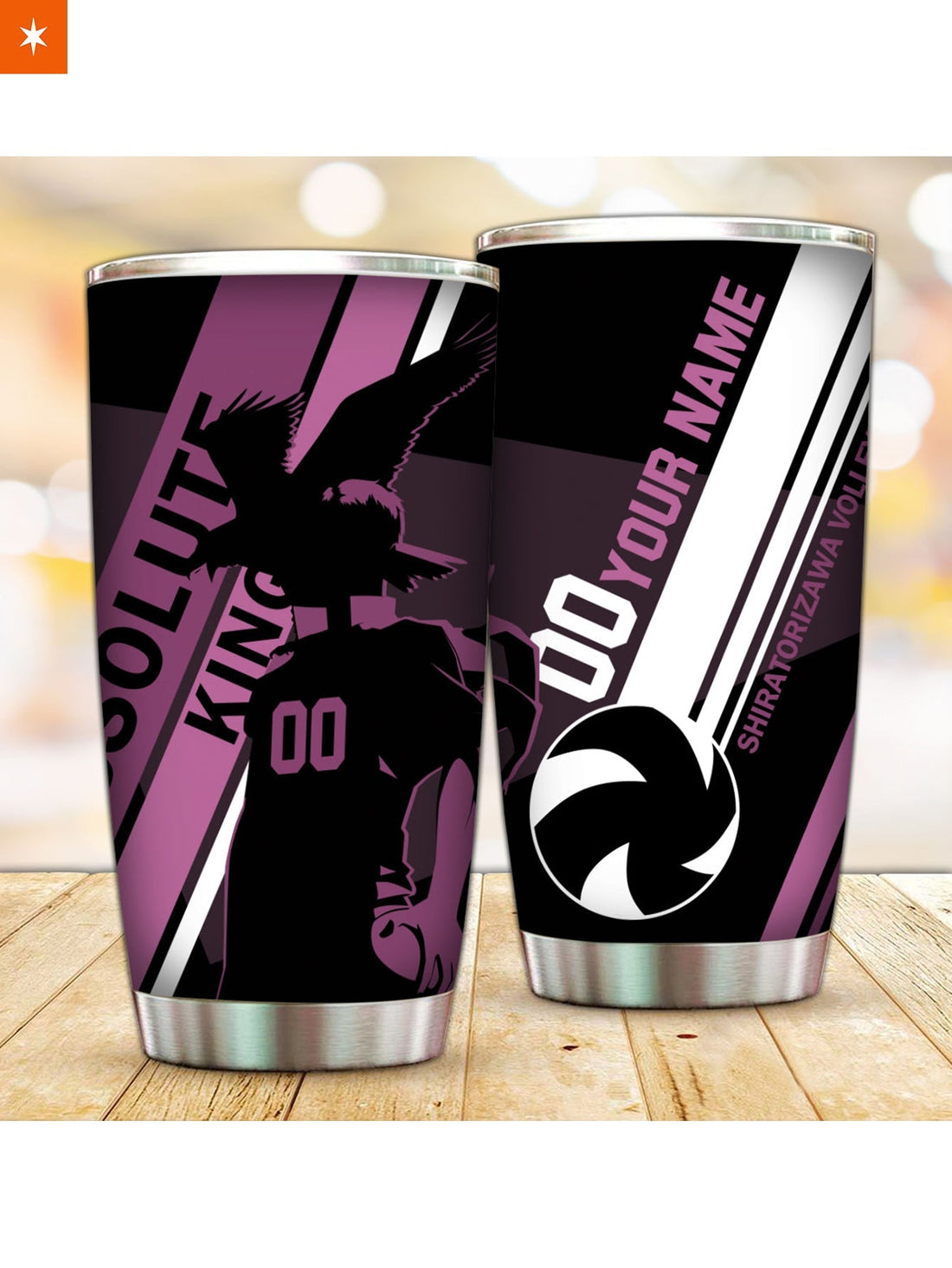 Fandomaniax - Personalized Absolute King Tumbler