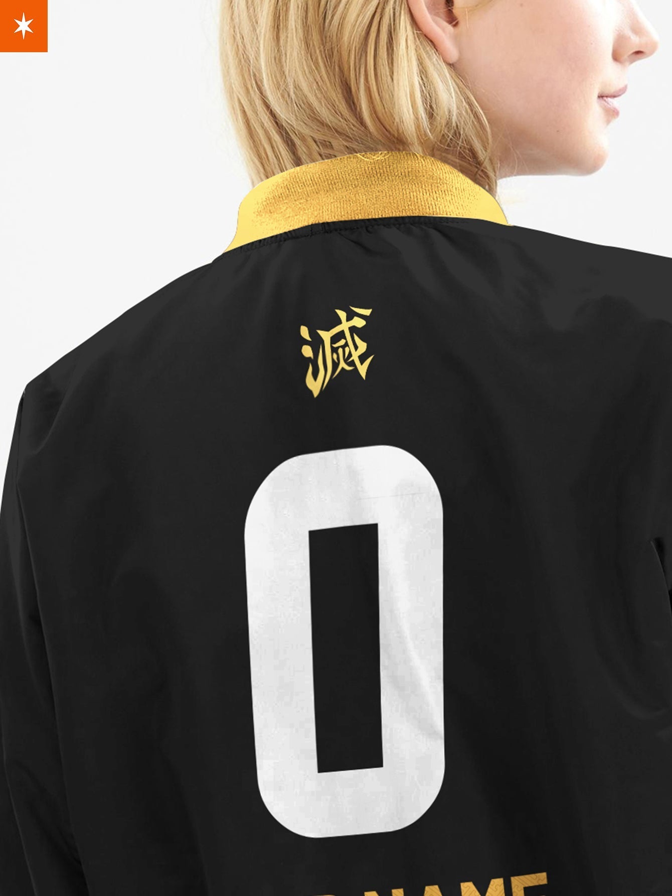 Fandomaniax - Personalized Agatsuma Zenitsu Bomber Jacket