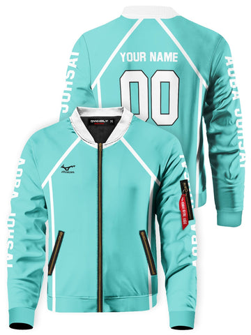 Fandomaniax - Personalized Aoba Johsai Libero Bomber Jacket