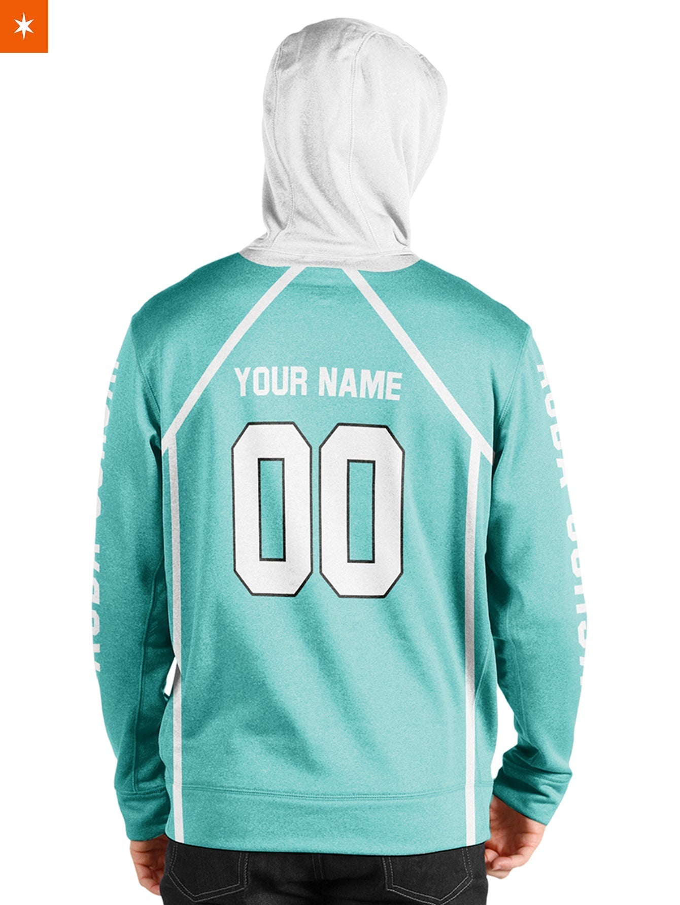 Fandomaniax - Personalized Aoba Johsai Libero Unisex Pullover Hoodie