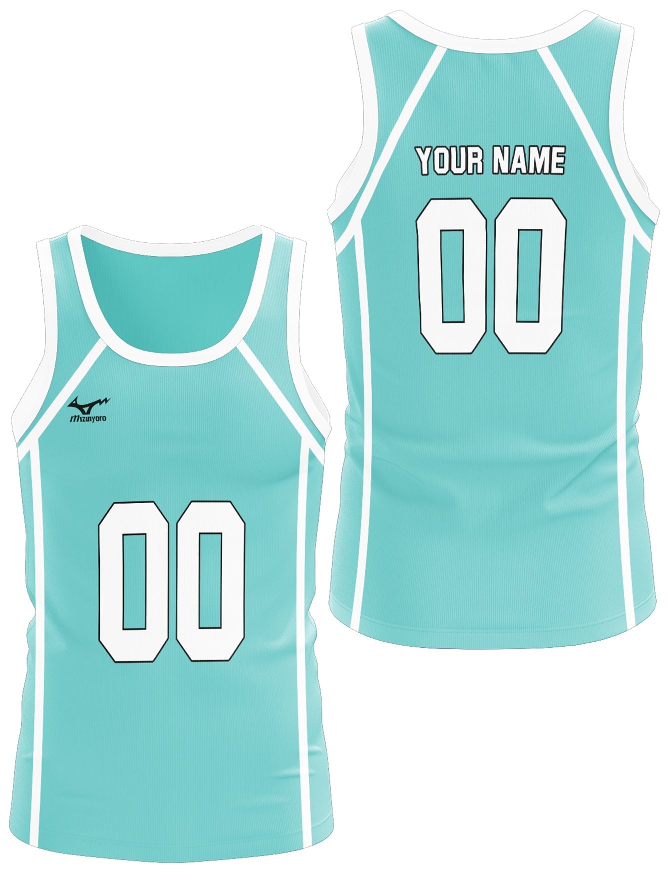 Fandomaniax - Personalized Aoba Johsai Libero Unisex Tank Tops