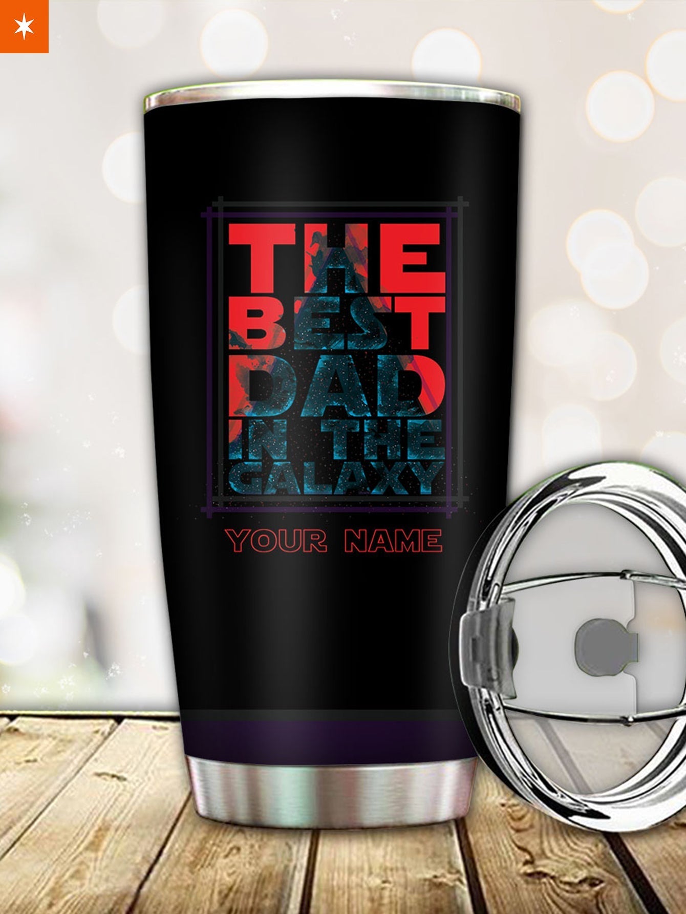 Fandomaniax - Personalized Best Dadalorian Tumbler