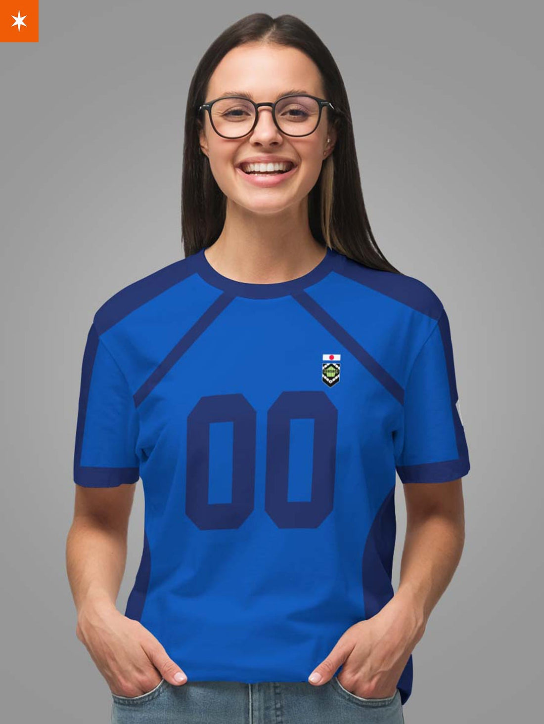 Fandomaniax - Personalized Blue Lock Jersey Unisex T-Shirt