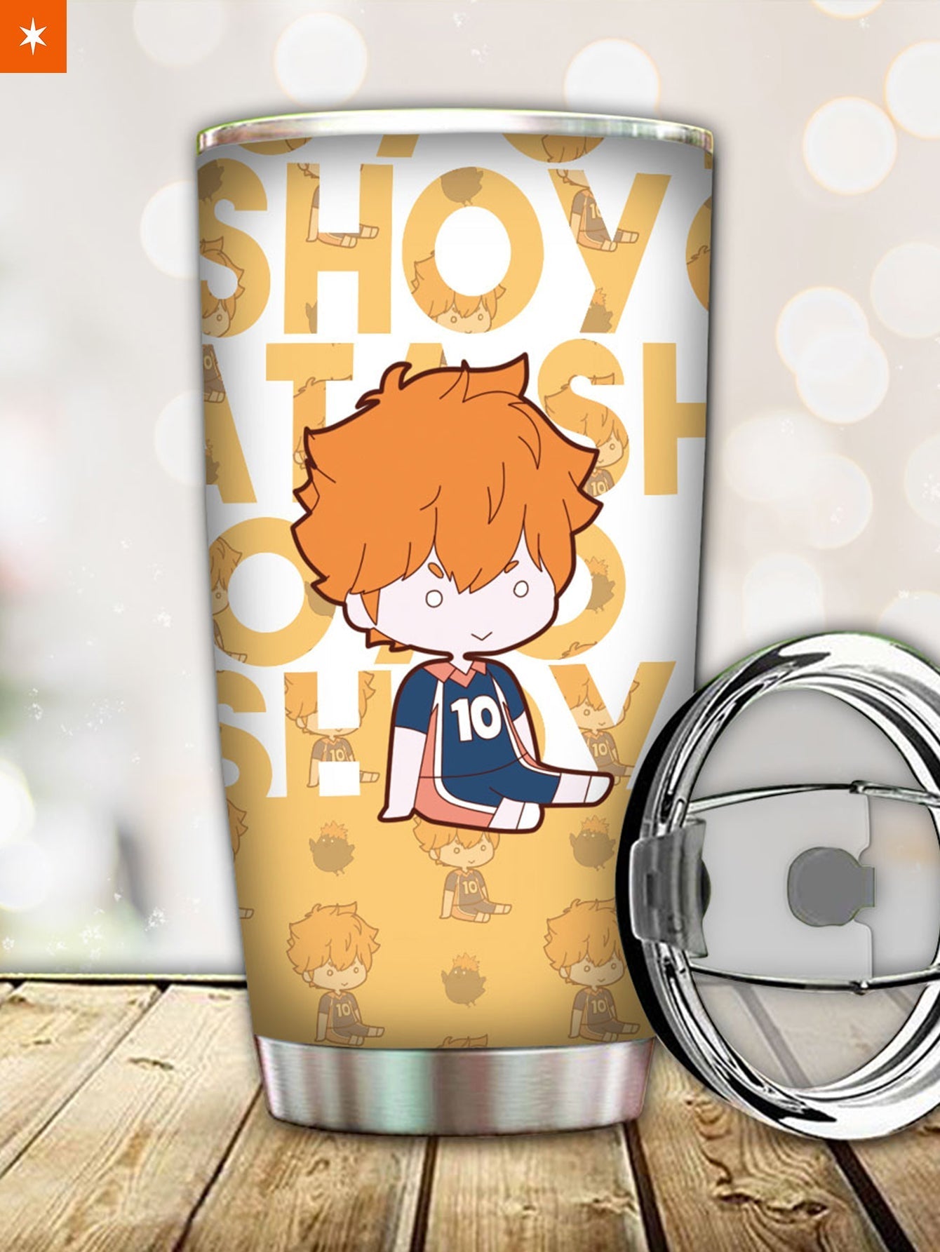 Fandomaniax - Personalized Chibi Hinata Shoyo Tumbler