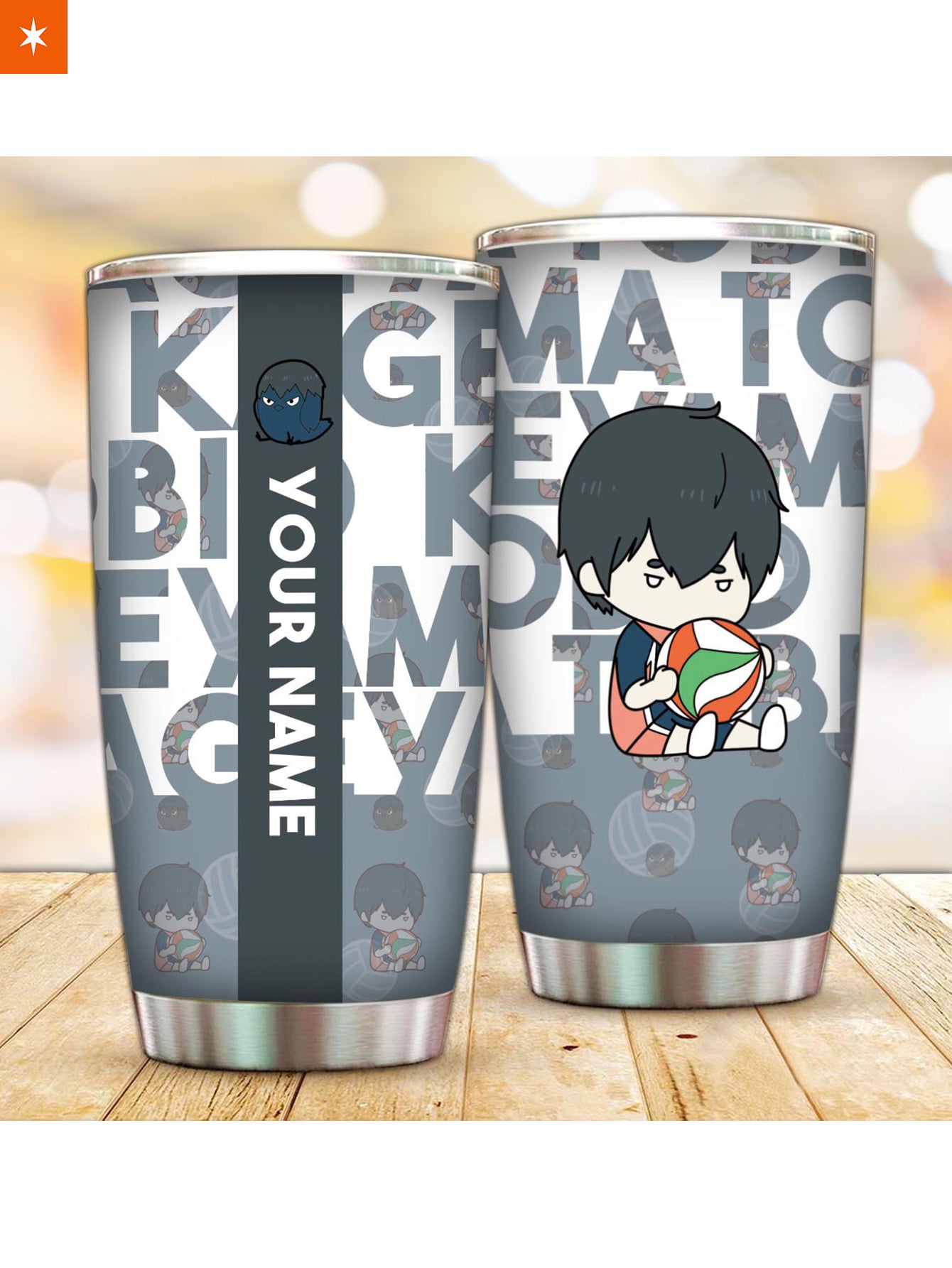 Fandomaniax - Personalized Chibi Kageyama Tobio Tumbler