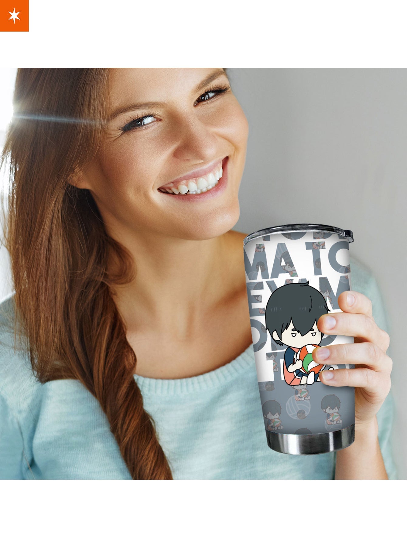 Fandomaniax - Personalized Chibi Kageyama Tobio Tumbler