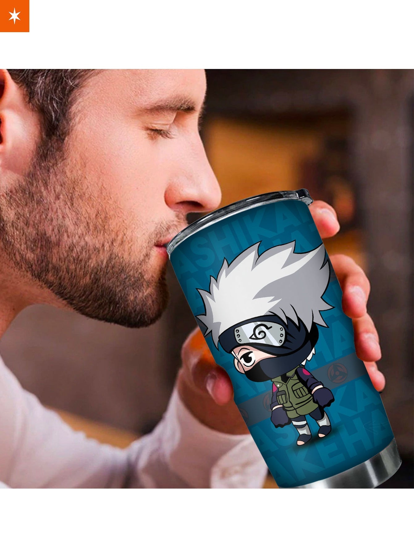 Fandomaniax - Personalized Chibi Kakashi Tumbler