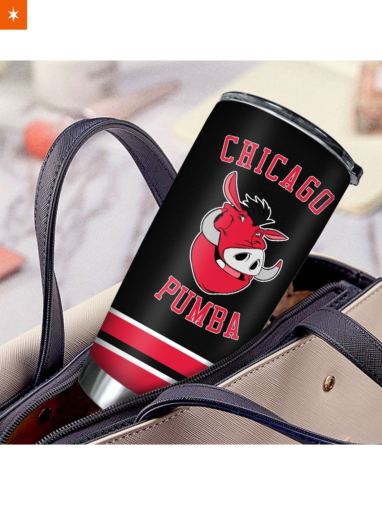 Fandomaniax - Personalized Chicago Pumba Tumbler