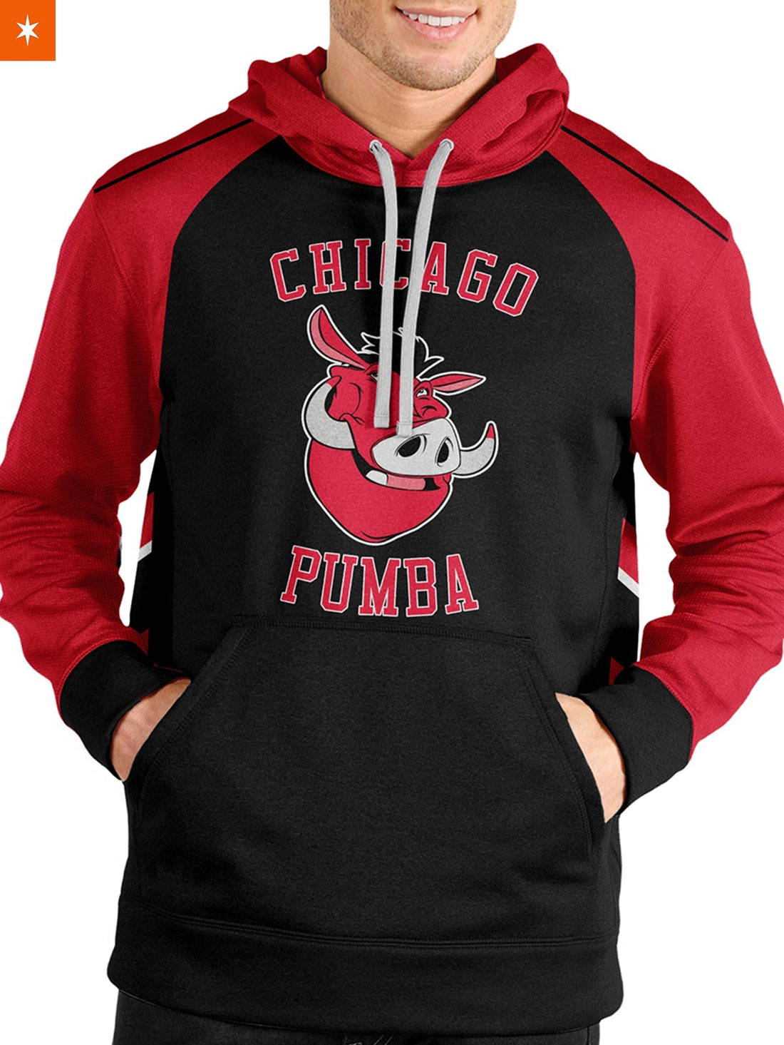 Fandomaniax - Personalized Chicago Pumba Unisex Pullover Hoodie