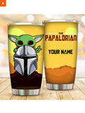 Fandomaniax - Personalized Dadalorian Tumbler