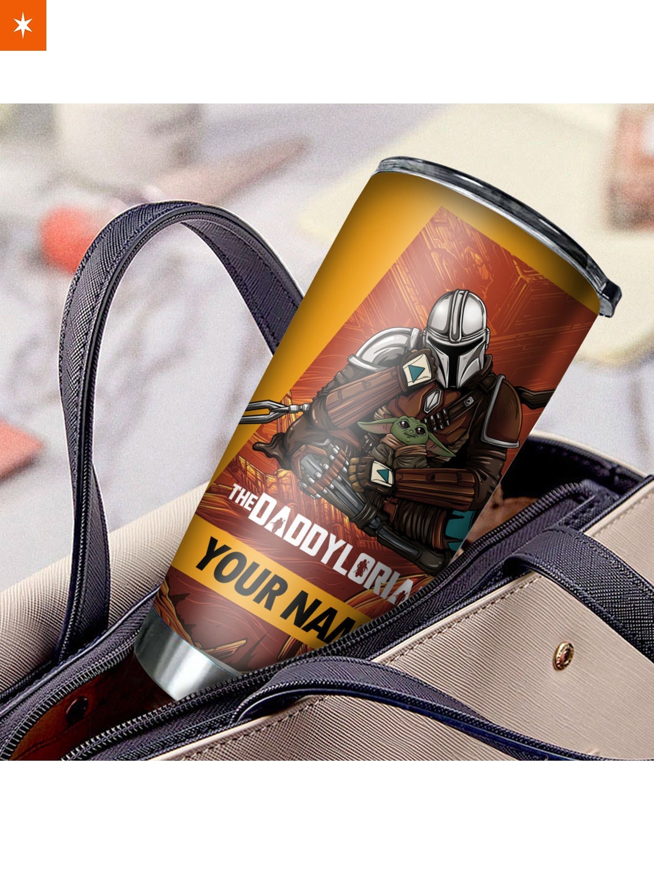 Fandomaniax - Personalized Daddylorian Tumbler