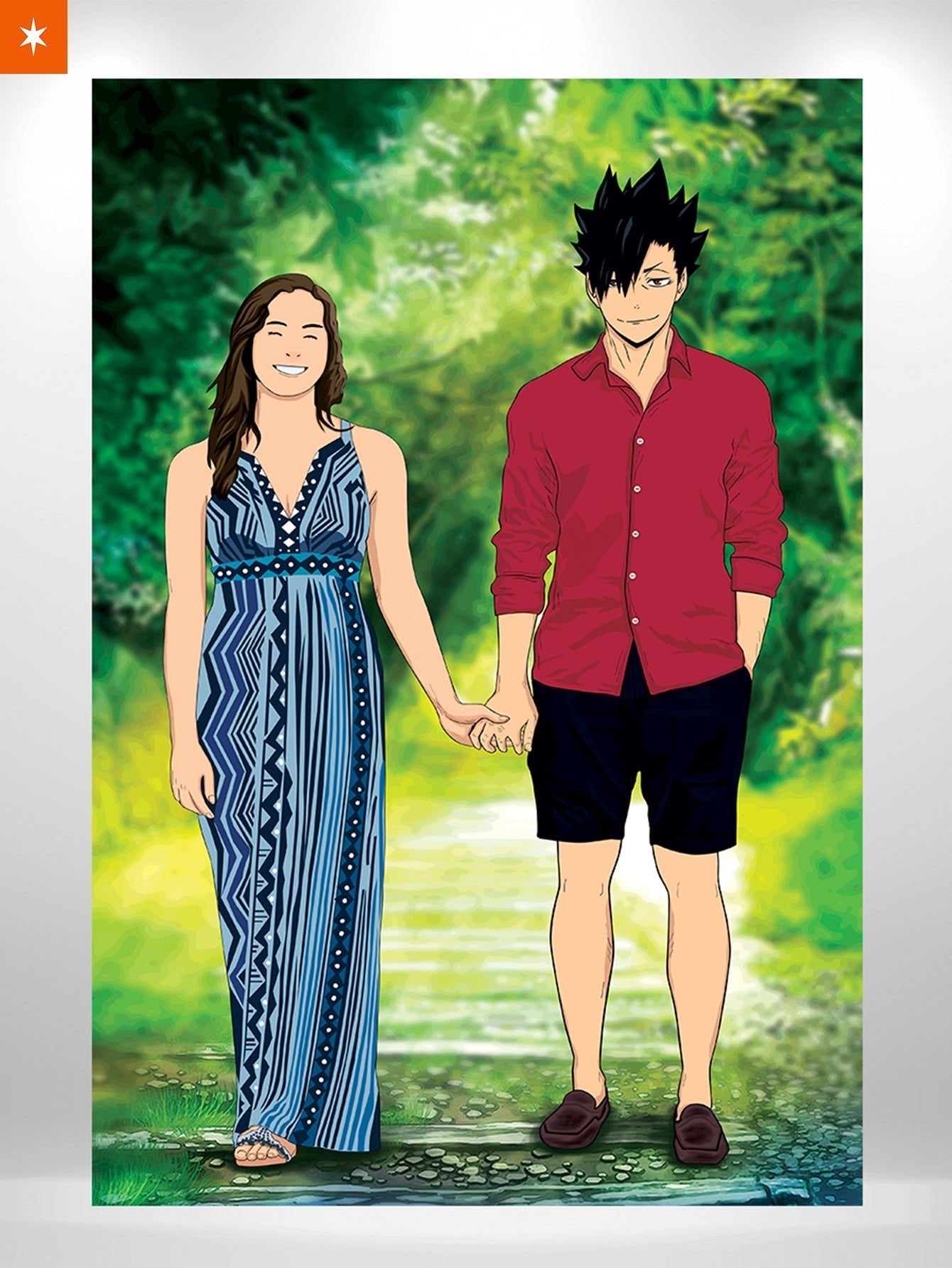 Fandomaniax - Personalized Dream Boy Kuroo Digital Artwork