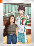 Fandomaniax - Personalized Dream Boy Oikawa Digital Artwork