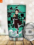 Fandomaniax - Personalized Dreamy Tanjiro Tumbler