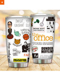 Fandomaniax - Personalized Dunder Mifflin Tumbler