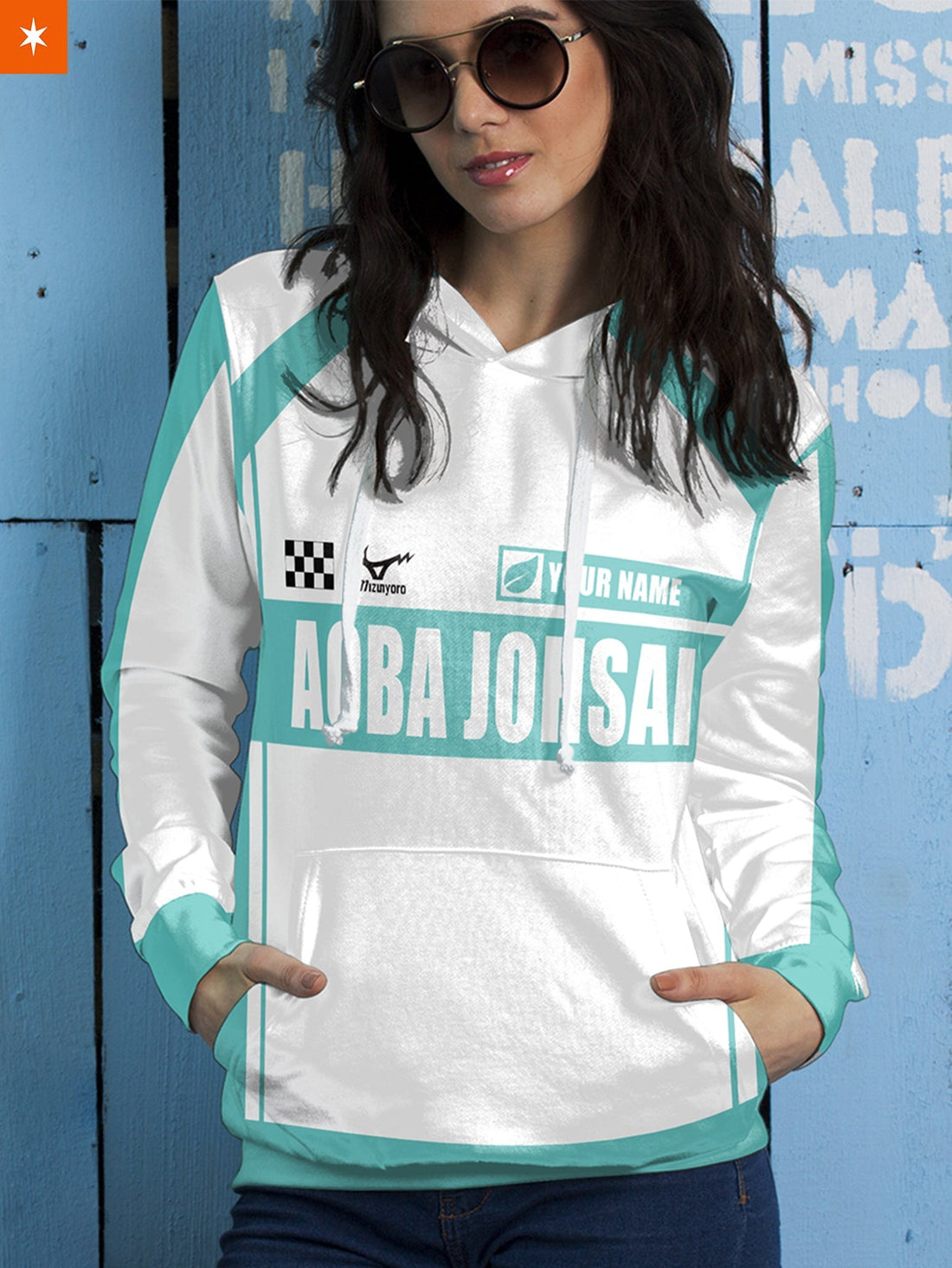 Fandomaniax - Personalized F1 Aoba Johsai Unisex Pullover Hoodie