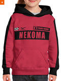 Fandomaniax - Personalized F1 Nekoma Kids Unisex Pullover Hoodie