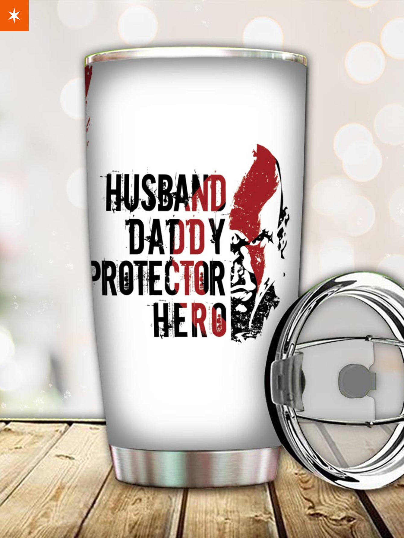 Fandomaniax - Personalized Father Kratos Tumbler