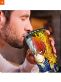 Fandomaniax - Personalized Fire and Ice is my Quirk Tumbler