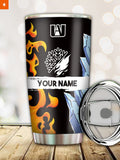 Fandomaniax - Personalized Fire and Ice is my Quirk Tumbler