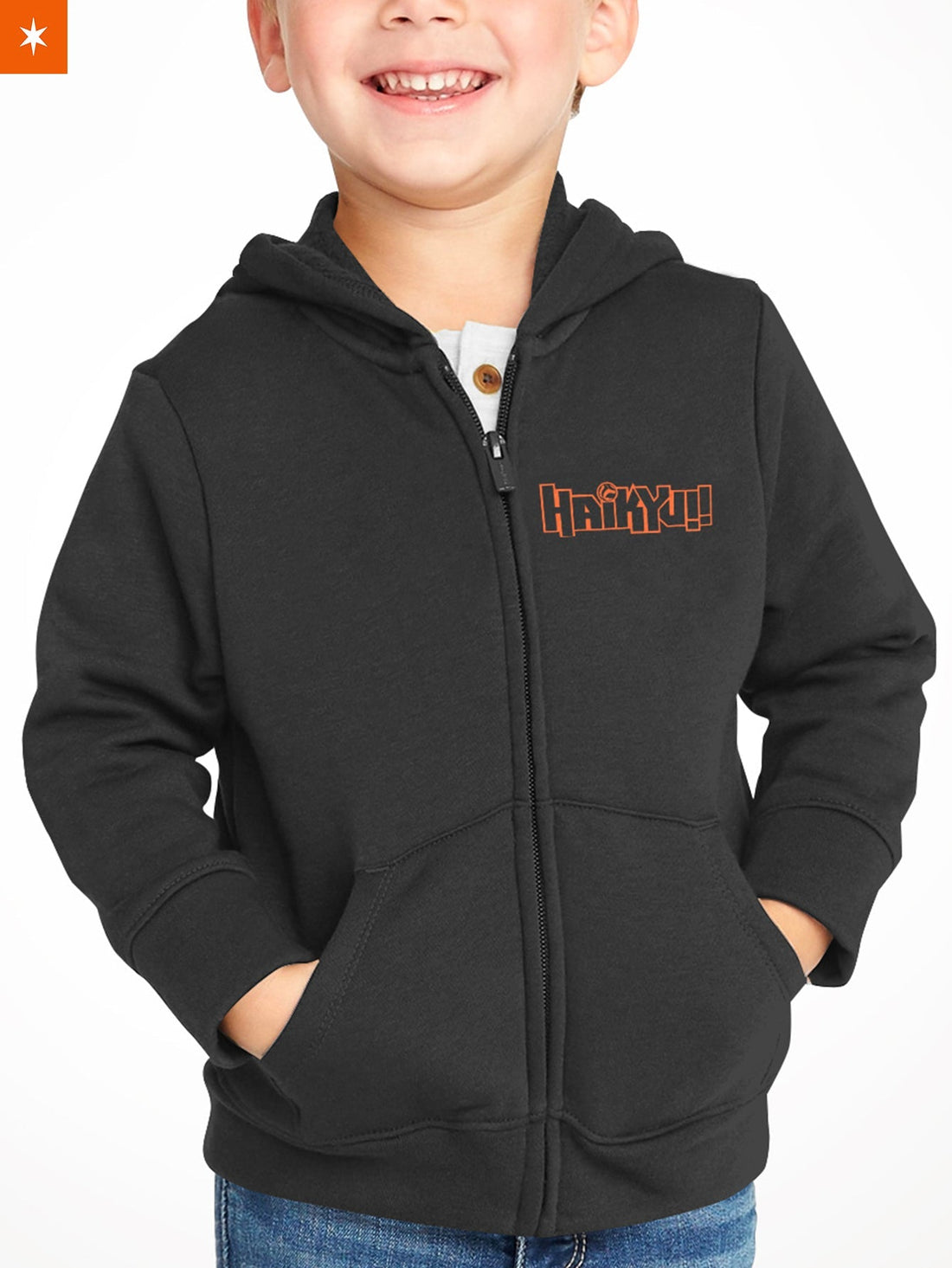 Fandomaniax - Personalized Flightless Crows Kids Unisex Zipped Hoodie