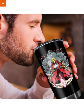 Fandomaniax - Personalized Full of Alchemy Tumbler