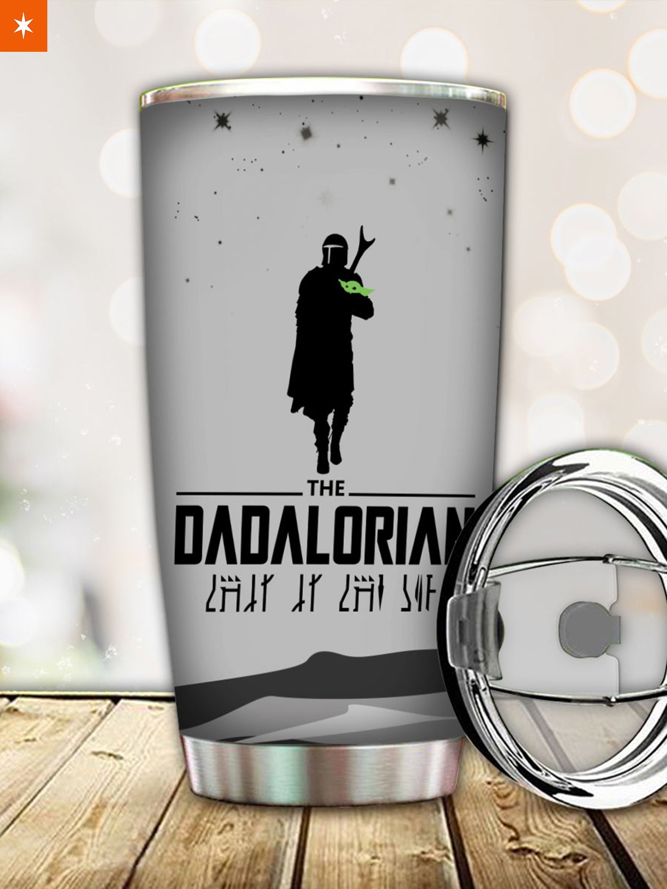 Fandomaniax - Personalized Galactic Father Tumbler