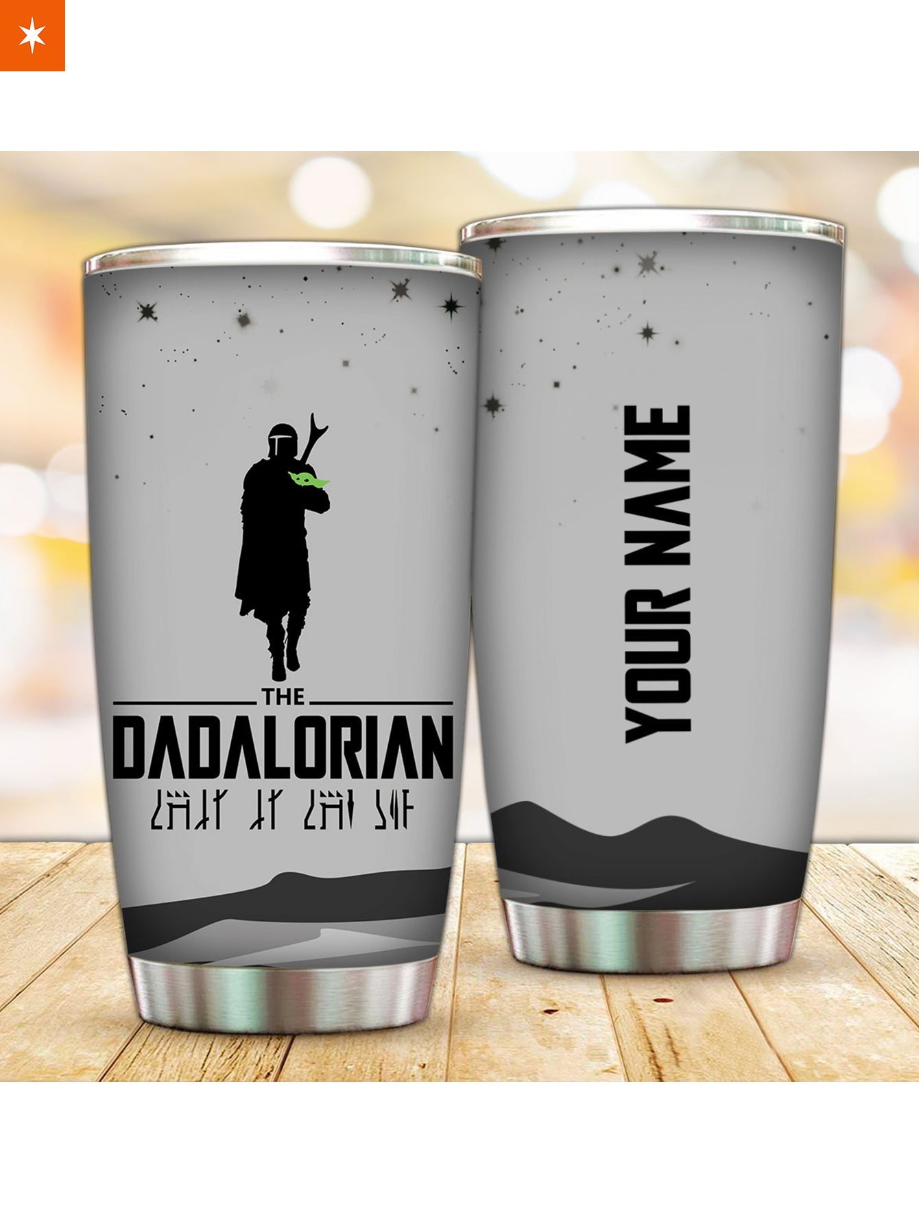 Fandomaniax - Personalized Galactic Father Tumbler