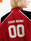 Fandomaniax - Personalized Haikyuu National Team Bomber Jacket