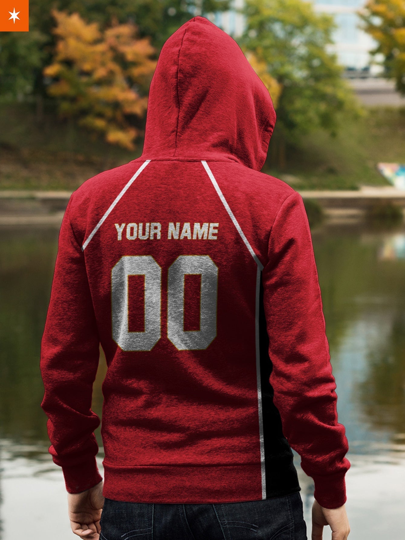 Fandomaniax - Personalized Haikyuu National Team Unisex Zipped Hoodie